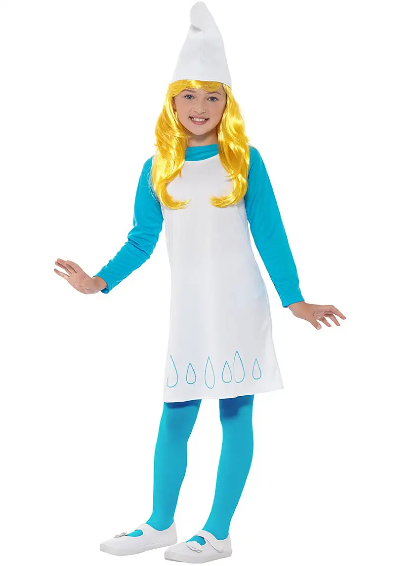Smurfarna® Smurfan Barndräkt