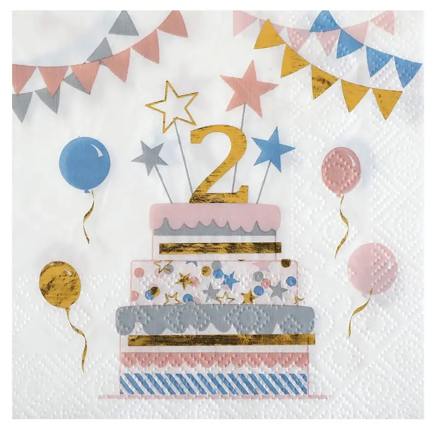 2 År Servetter