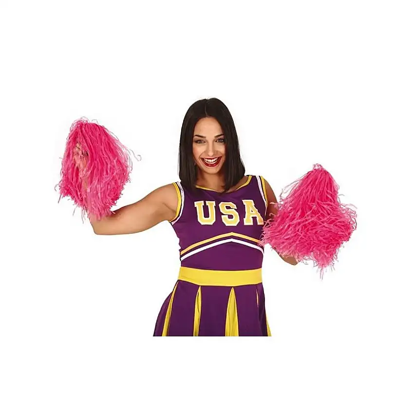 2-pack Rosa Pompoms