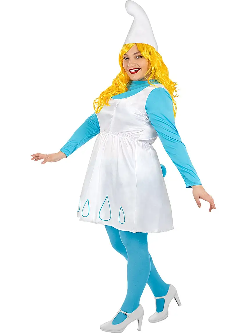 Smurfarna® Smurfan Maskeraddräkt