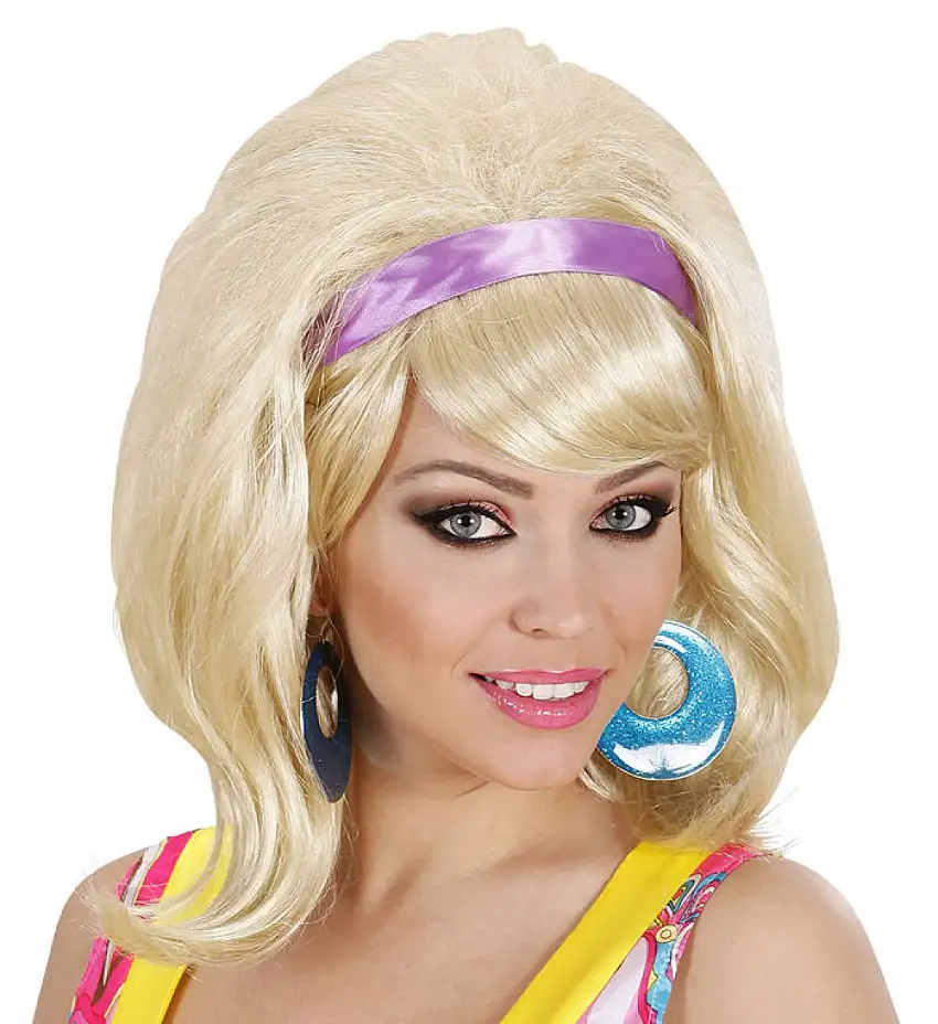 60-tal Blond Peruk