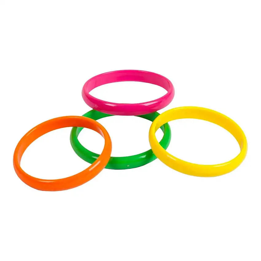 80-tals Armband Neonfärgade