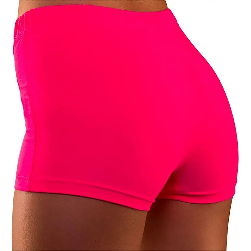 80-tals Hotpants Neonrosa