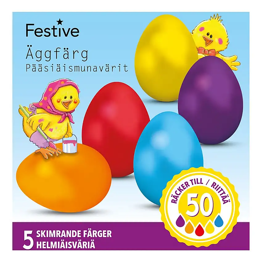 Äggfärg Pärlemor