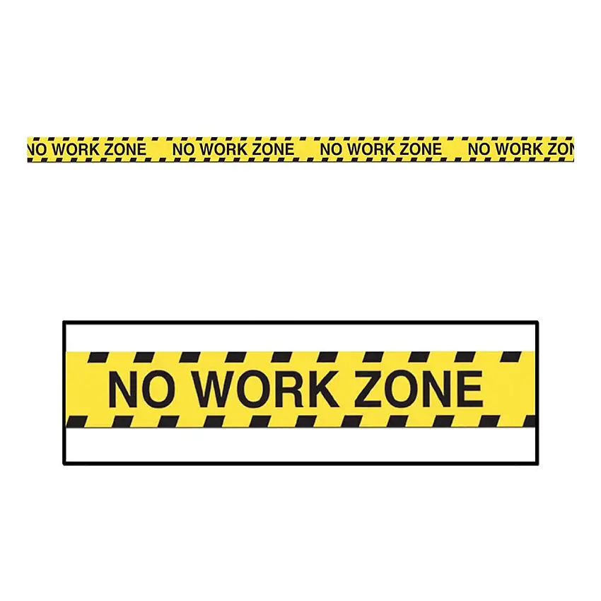 Avspärrningsband No Working Zone