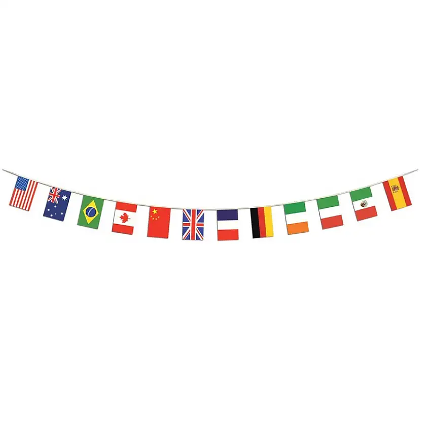 Internationell Flaggirlang