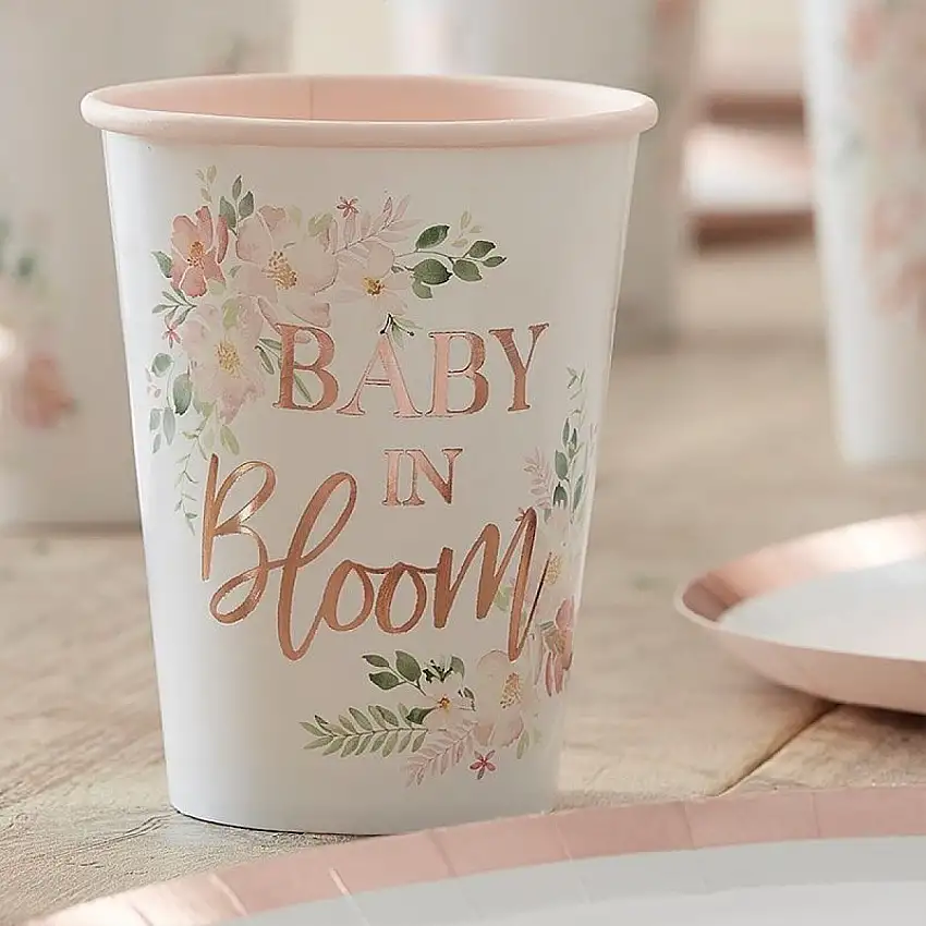 Baby In Bloom Pappmugg