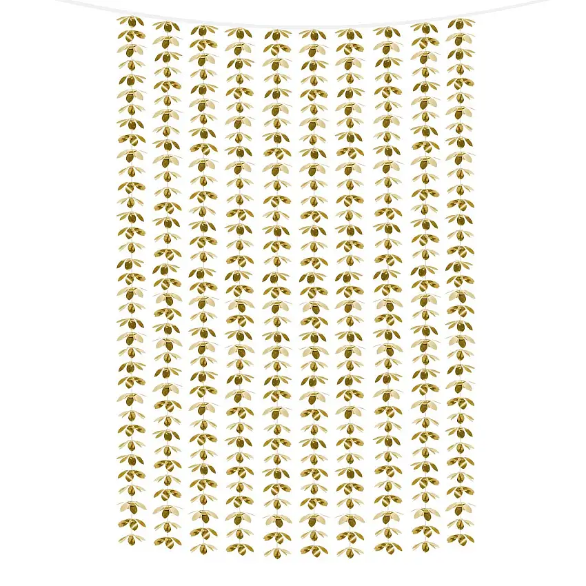 Backdrop Blommor Guld