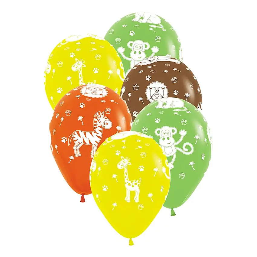 Ballonger Djungelns Djur