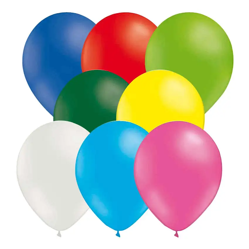 Ballonger Flerfärgade