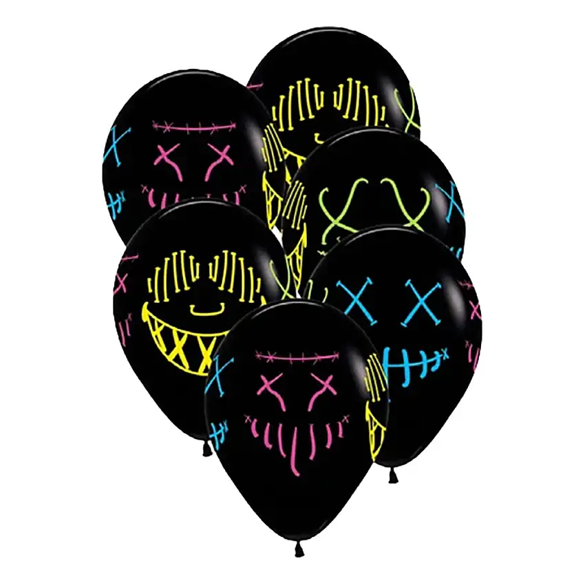 Ballonger Skräck Neon