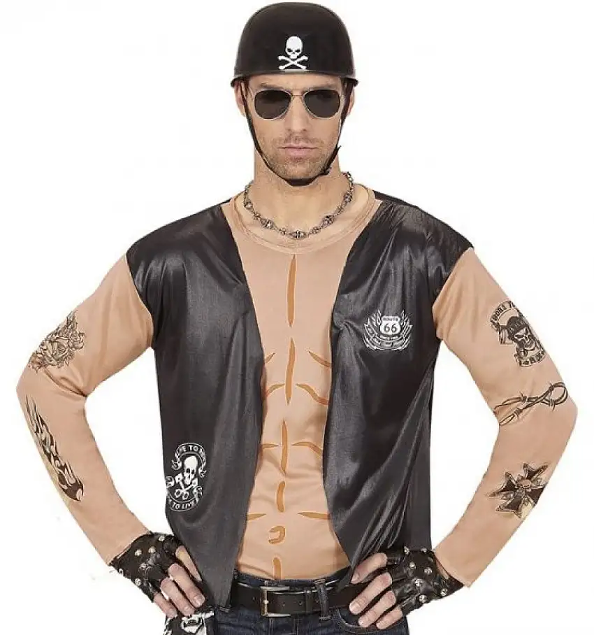 Rå Biker Tröja