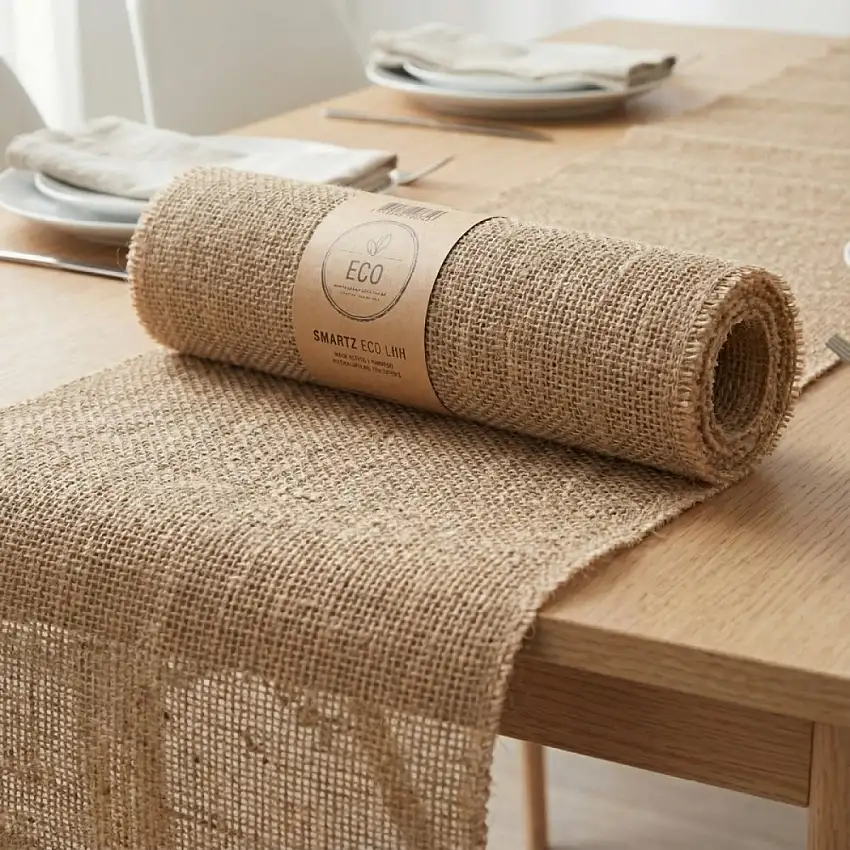 Naturfiber Bordslöpare Beige