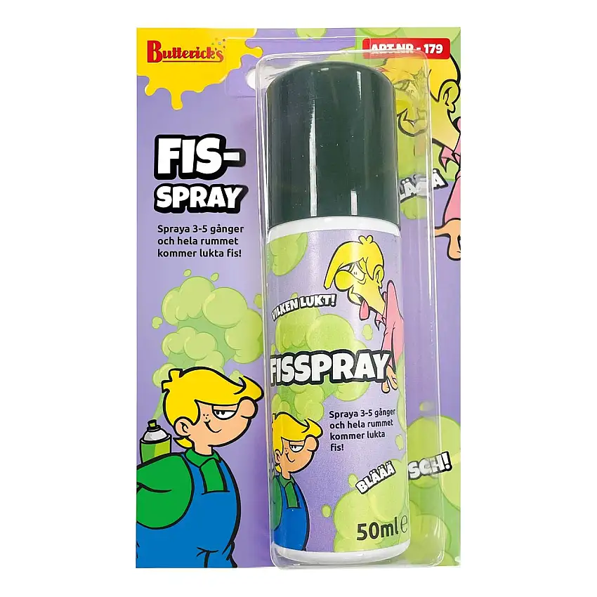 Butterick's Fisspray Skämtartikel
