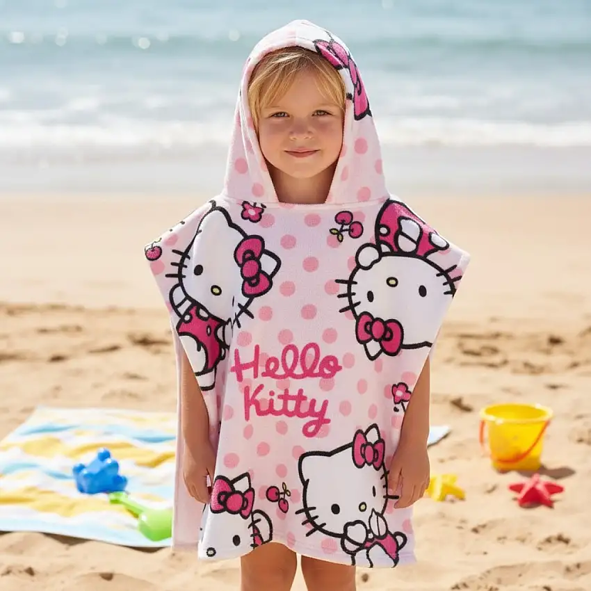 Hello Kitty® Handduksponcho