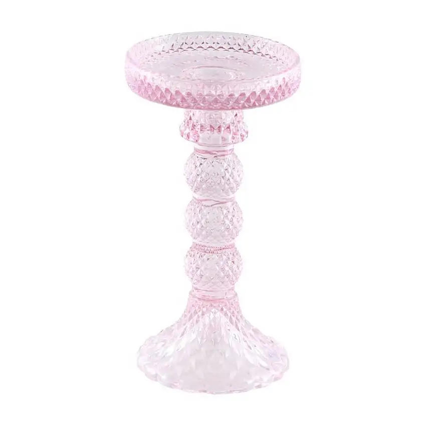 Prisma Ljusstake Ljusrosa