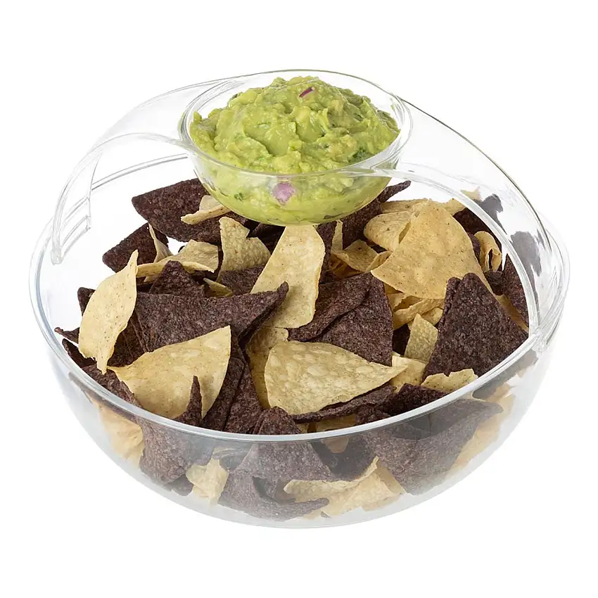 Chips- & Dippskål
