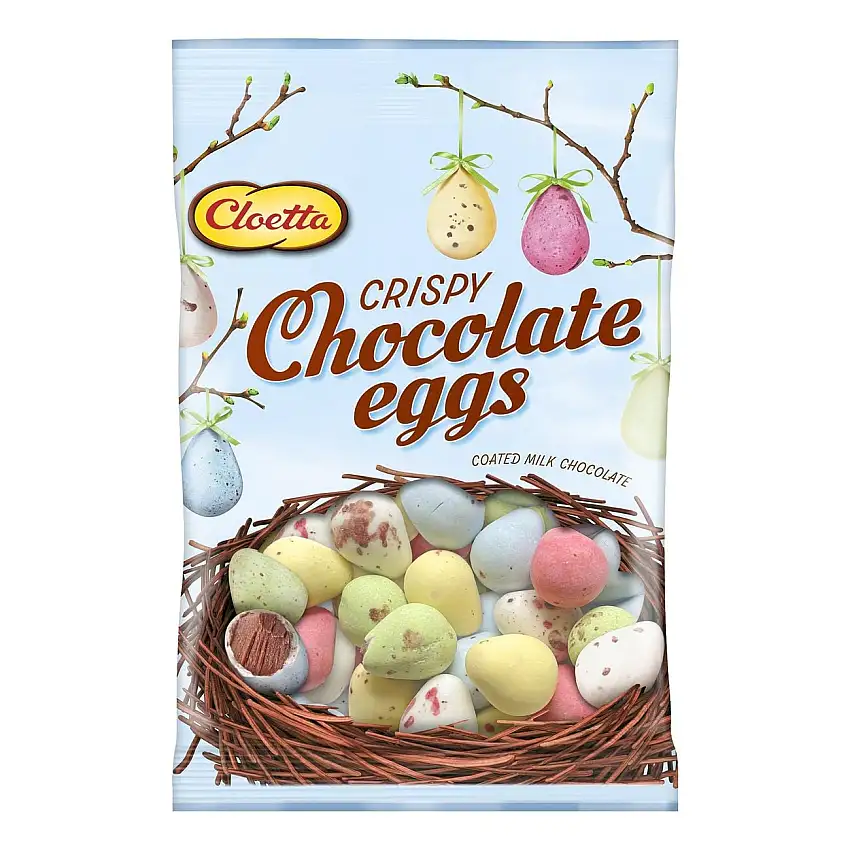 Cloetta Crispy Chocolate Eggs