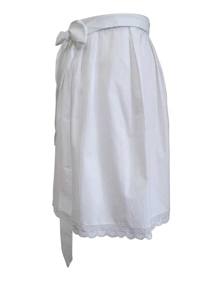 Dirndl Förkläde Vit