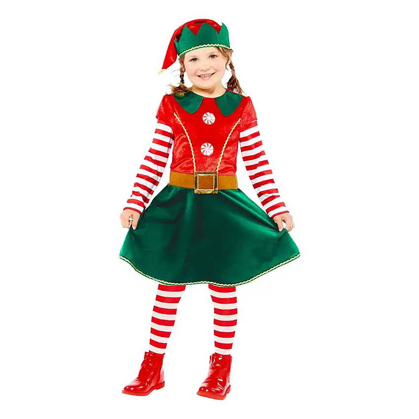 Elf Klänning Barn Maskeraddräkt