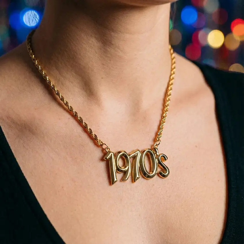 1970's Halsband Guld