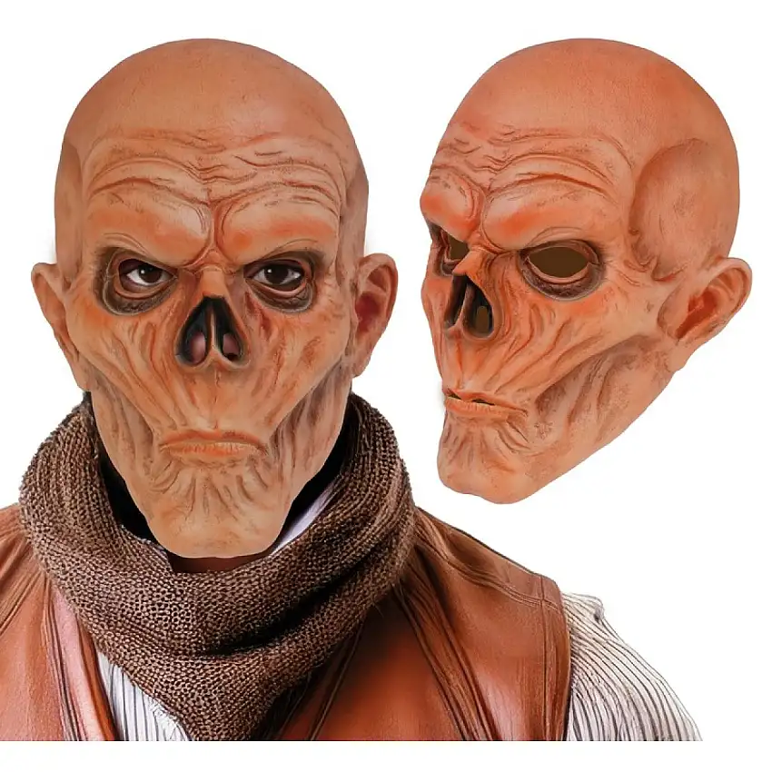 Zombie Brandsår Mask