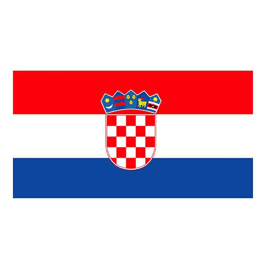 Flagga Kroatien