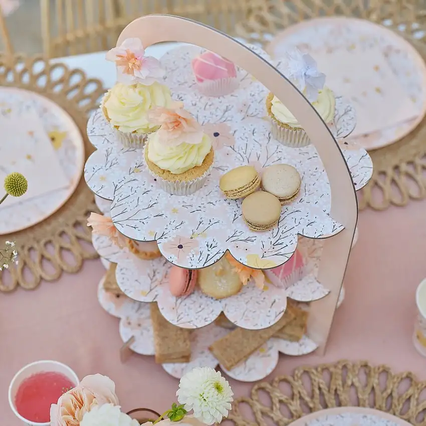 Floral Serveringsfat