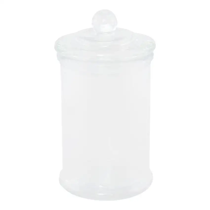 Glasburk med Lock