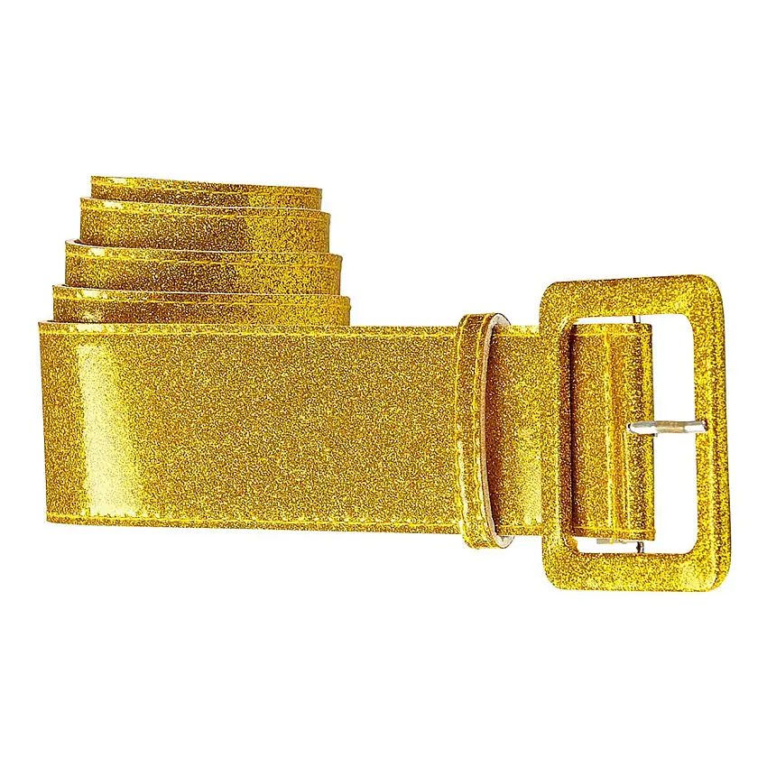 Glitterbälte Guld