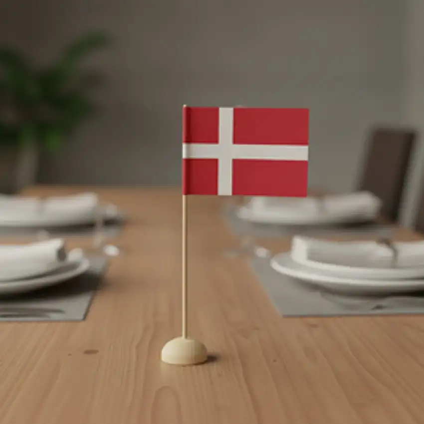 Danska Bordsflaggor