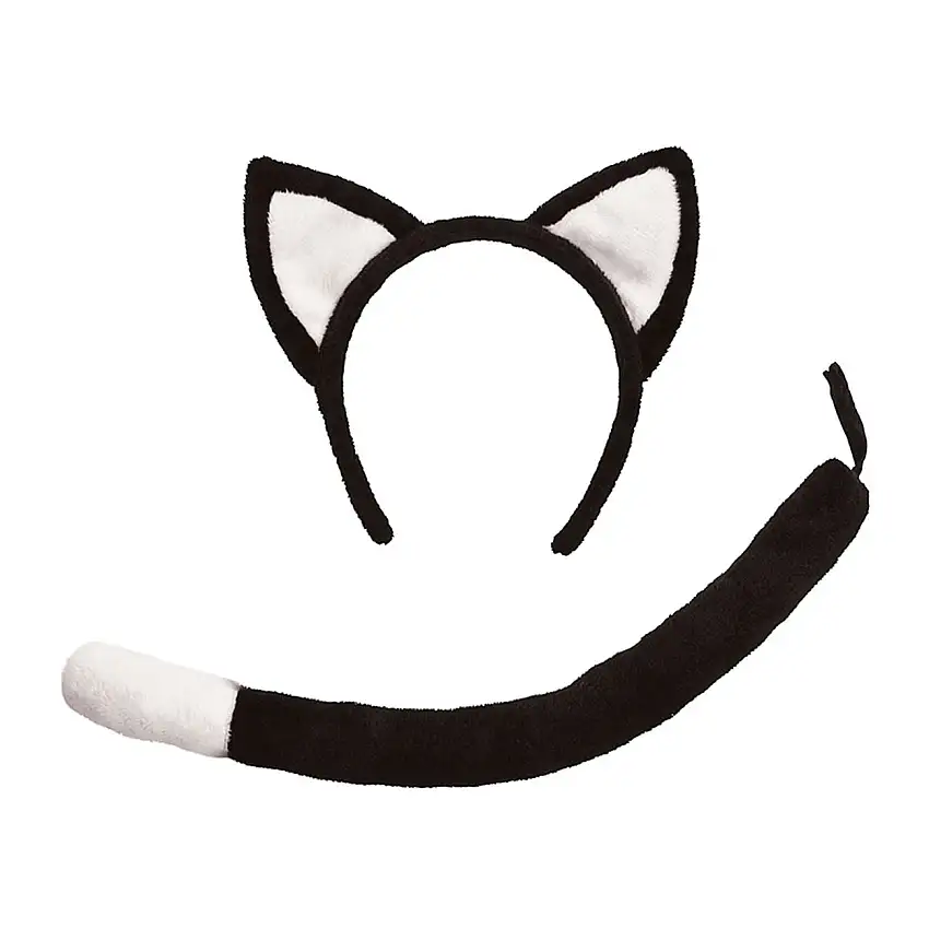 Katt Svart & Vit Tillbehörskit