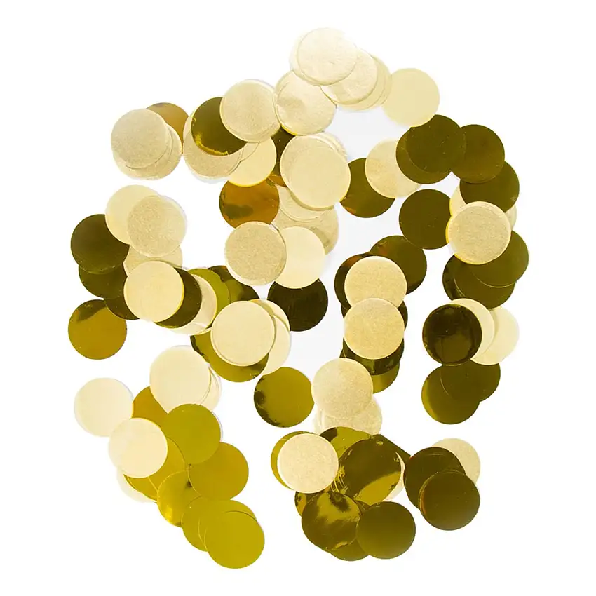 Konfetti Guld Stora