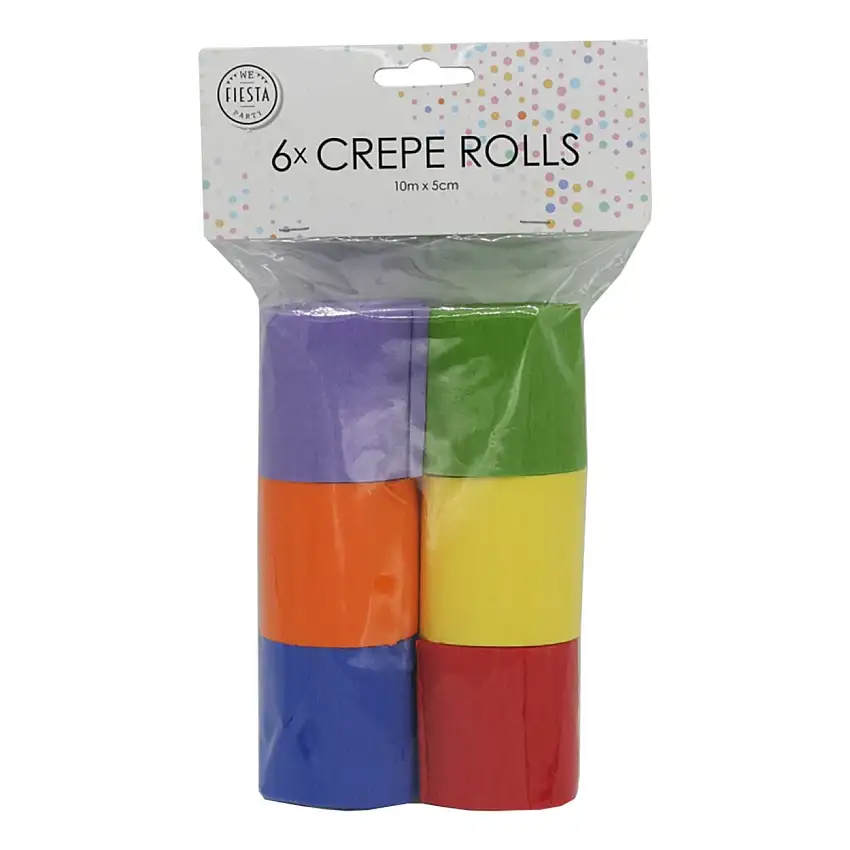 Creperullar Flerfärgade