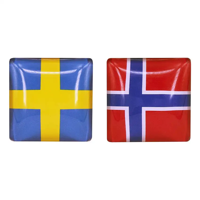 Magnet Flagga Sverige/Norge