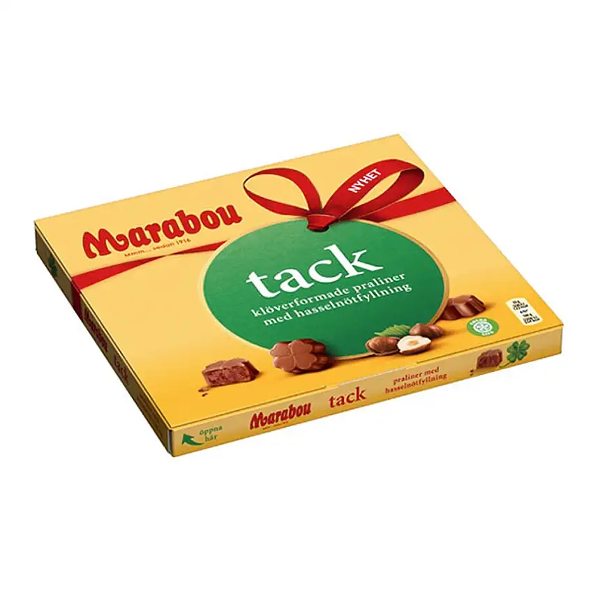 Marabou Tack Presentask