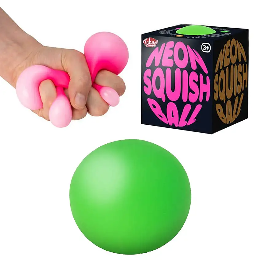 Neon Squish Ball