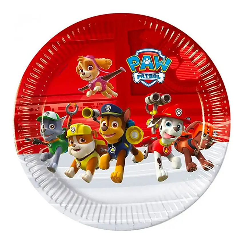 Papperstallrikar Paw Patrol