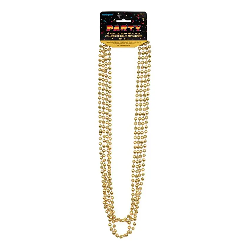Partybeads Guld Metallic