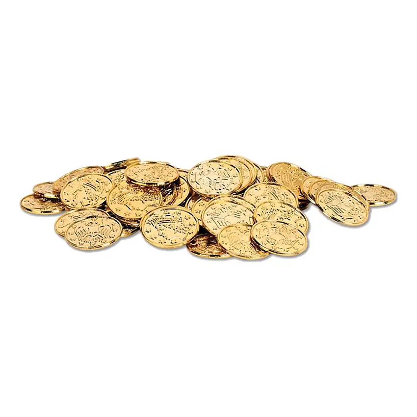 Plastmynt Guld