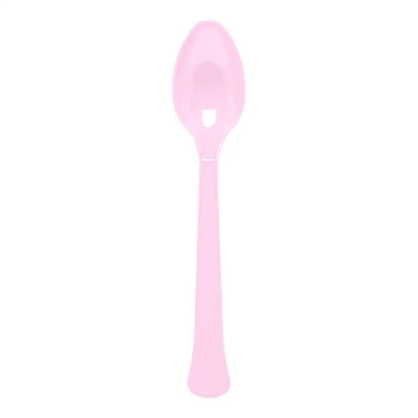 Plastskedar Ljusrosa