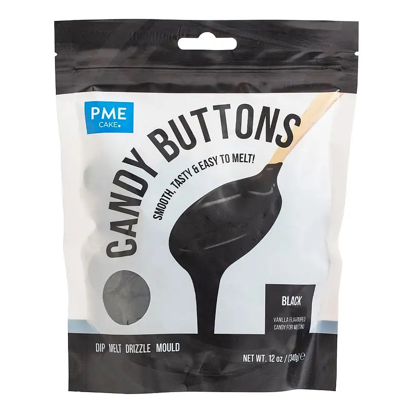 PME Candy Buttons Svart