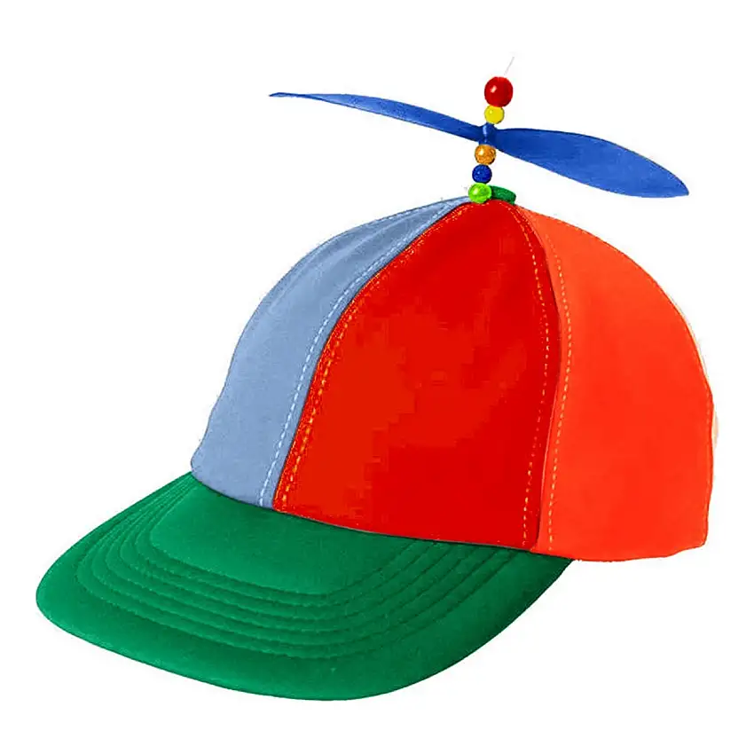 Propellerkeps Flerfärgad