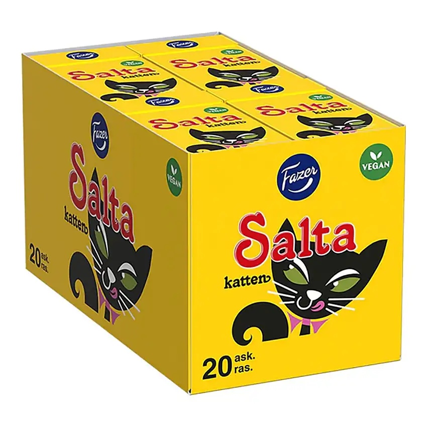 Fazer Salta Katten Tablettask Storpack