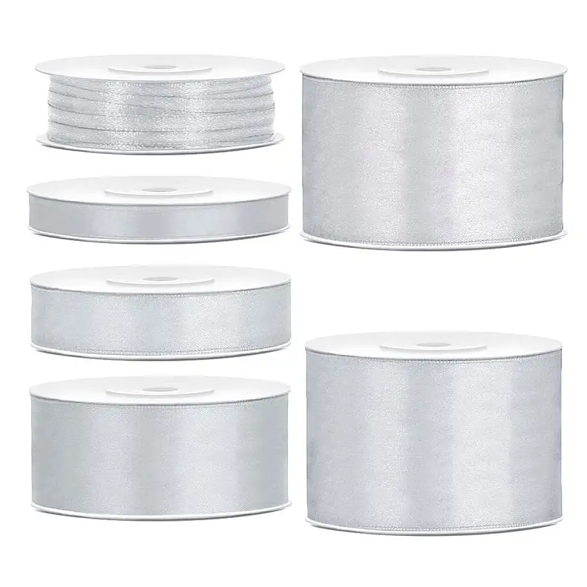 Satinband Silver