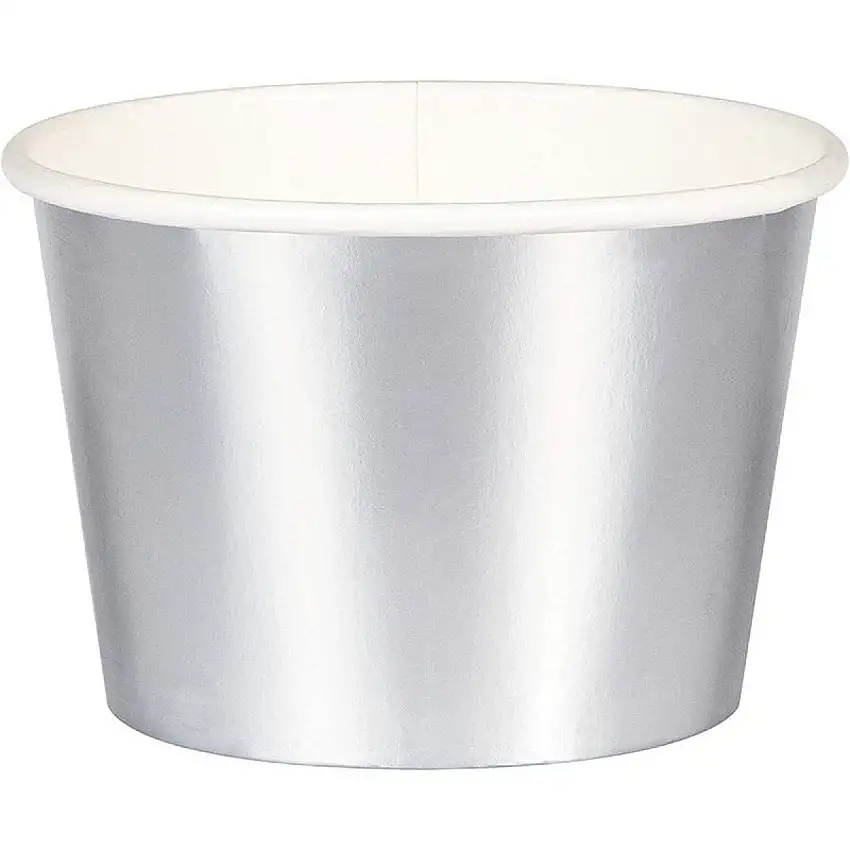 Snacksbägare Silver