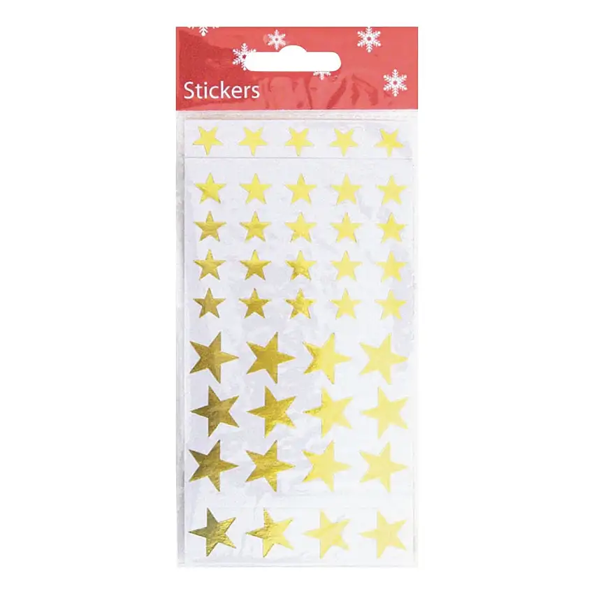 Stickerstjärnor Guld