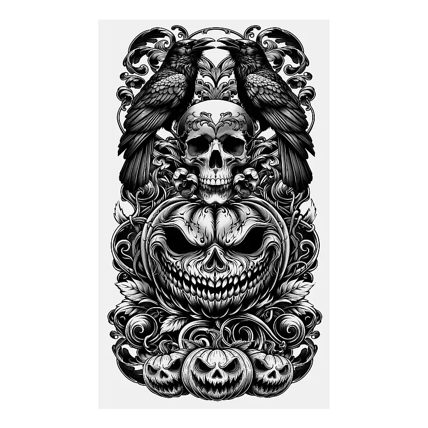 Tatuering Killer Pumpkin
