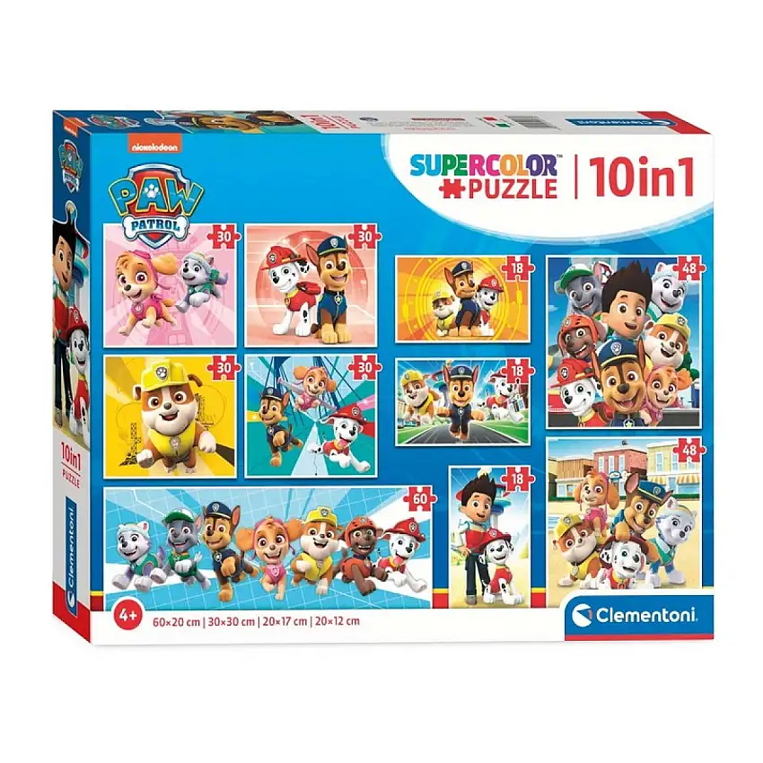 Paw Patrol® 10-i-1 Pussel