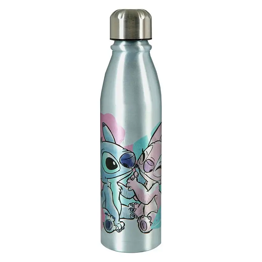 Stitch® Aluminium Vattenflaska Silver
